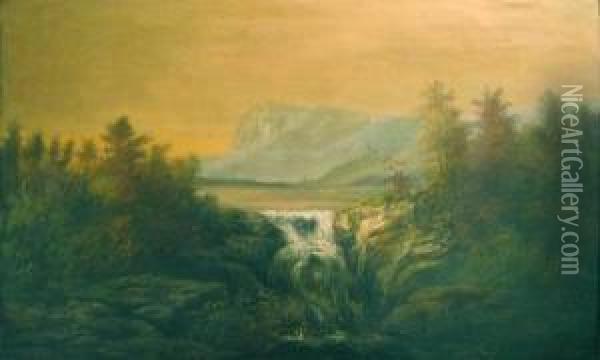 Landscape Oil Painting - William Frefichs