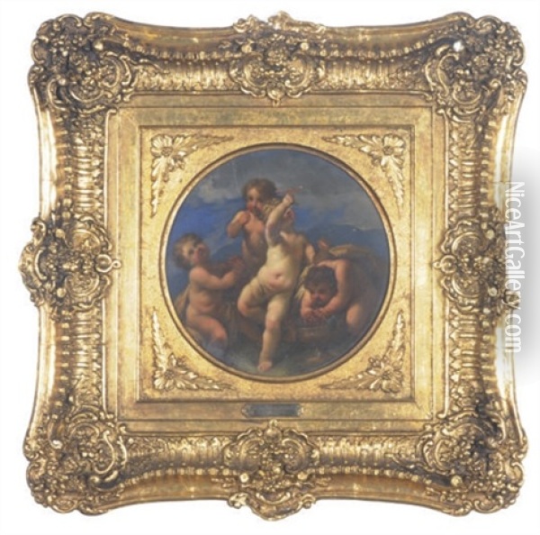An Allegory Of Earth (+allegory Of Air; 2 Works) Oil Painting -  Parmigianino (Michele da Parma)
