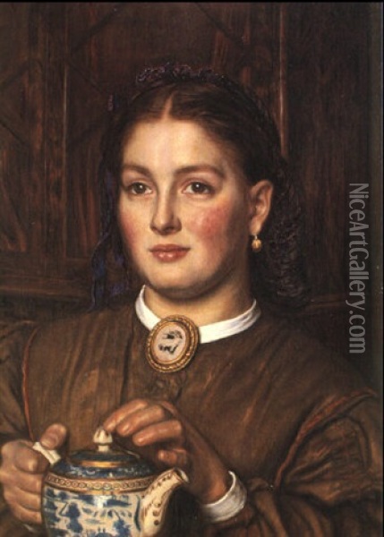 Honest Labour Has A Comely Fase Oil Painting - William Holman Hunt