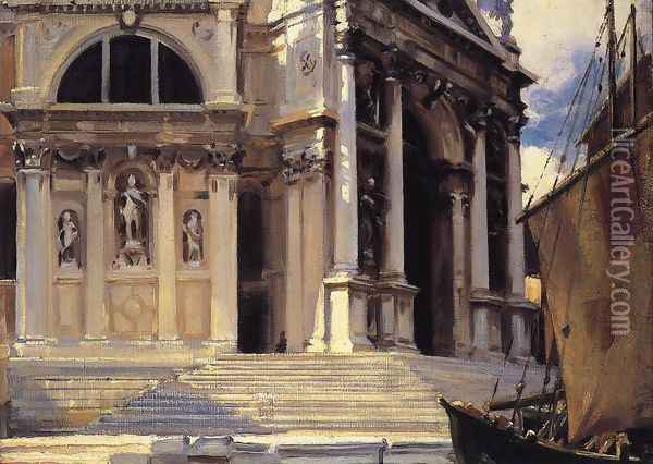 Santa Maria della Salute II Oil Painting - John Singer Sargent