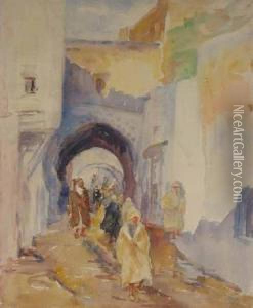 North African Scenes Oil Painting - Elizabeth Gowdy Baker