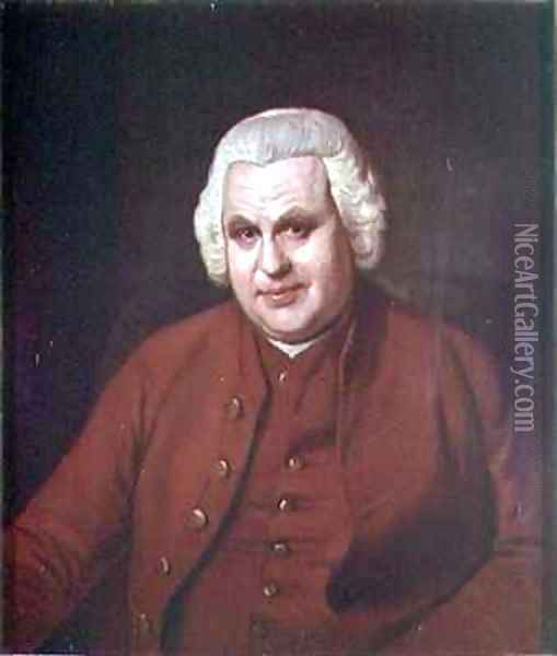 Portrait of Thomas Mudge 1715-94 of the Worshipful Company of Clockmakers Oil Painting - Sir Nathaniel Dance-Holland