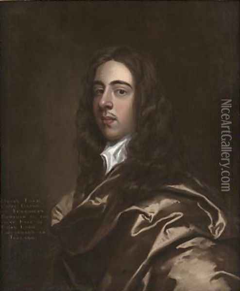 Portrait of Henry Capel Oil Painting - Sir Peter Lely