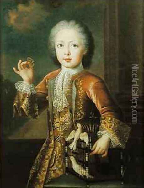 Charles Alexandre 1712-80 Prince of Lorraine Oil Painting - Pierre Gobert