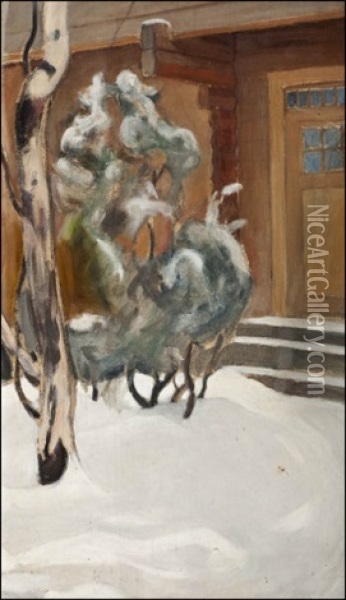 Ensilumi Oil Painting - Pekka Halonen