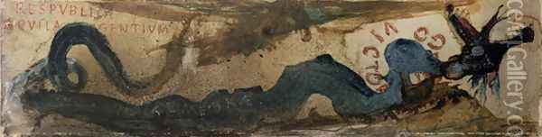 Respublica Aquila Gentium Oil Painting - Victor Hugo
