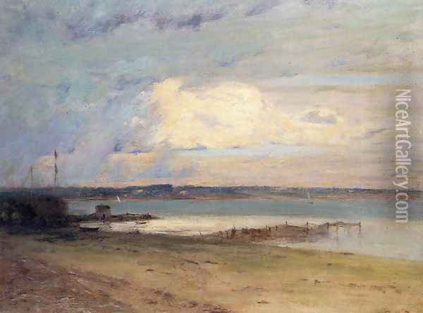 Coast of Connecticut Oil Painting - Walter Clark