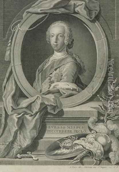 Prince Charles Edward Stuart 1720-88 Oil Painting - Robert Strange