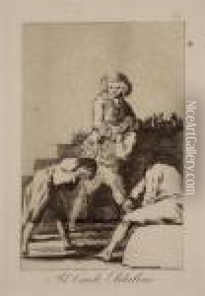 Al Conde Palatino Oil Painting - Francisco De Goya y Lucientes