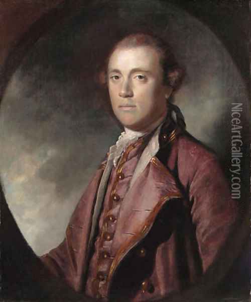 Portrait of Mr. Pelham Oil Painting - Sir Joshua Reynolds