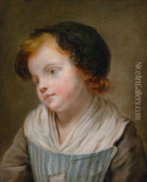 Nachfolger Bildnis Eines Madchens Oil Painting - Jean Baptiste Greuze