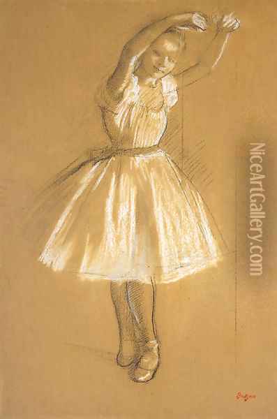 Petite danseuse Oil Painting - Edgar Degas