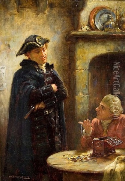 Reiche Beute Oil Painting - William A. Breakspeare
