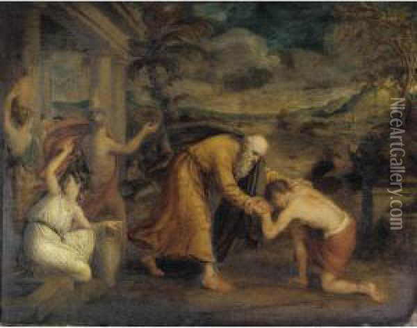 The Return Of The Prodigal Son Oil Painting - William Boxall