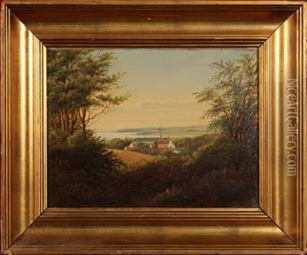 Maleri Fra Frederiksvaerk Oil Painting - Thorald Brendstrup