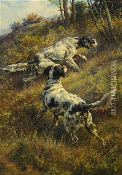 The Hillside Oil Painting - Edmund Henry Osthaus