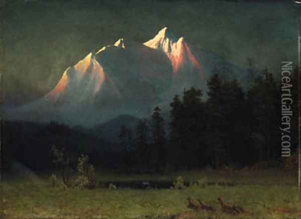 Bierstadt, Albert Oil Painting - Albert Bierstadt