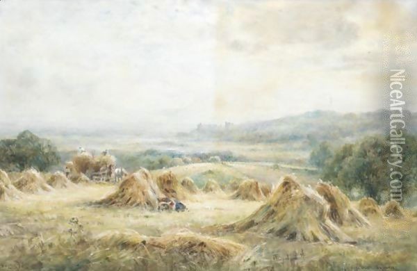 Near Arundel, Sussex Oil Painting - Henry John Kinnaird