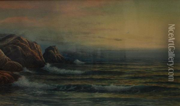 Shore Line Oil Painting - George Howell Gay