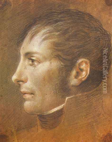 Portrait Eugène Beauharnais Oil Painting - Andrea, the Elder Appiani