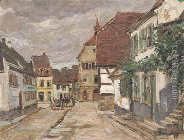 Odenheim Oil Painting - Wilhelm Nagel