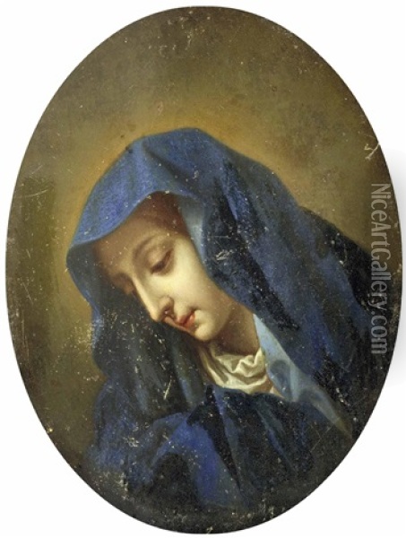 Madonna Del Dito Oil Painting - Carlo Dolci