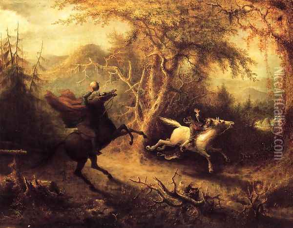 The Headless Horseman Oil Painting - John Quidor