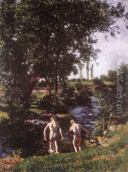 Summer 1902 Oil Painting - Karoly Ferenczy