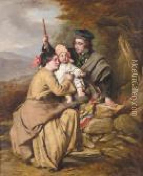 Soldier's Return Oil Painting - Thomas Faed