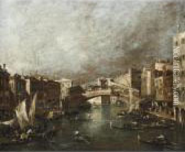 Venice Oil Painting - Francesco Guardi