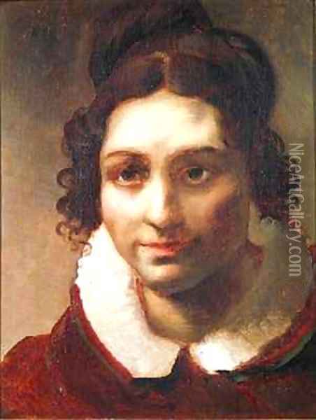 Suzanne or Portrait presumed to be Alexandrine Modeste Caruel de Saint Martin the artists aunt Oil Painting - Theodore Gericault