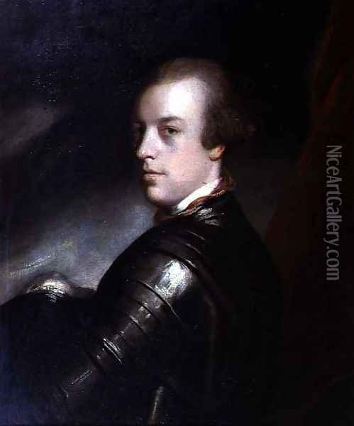 Portrait of Mr Amherst 1717-97 1760 Oil Painting - Sir Joshua Reynolds