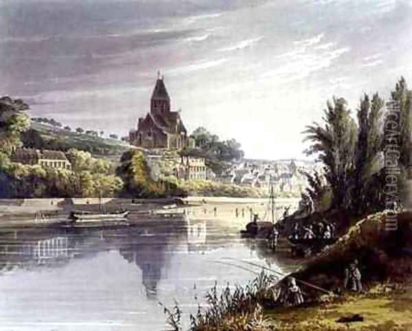 Triel from Views on the Seine Oil Painting - John Gendall