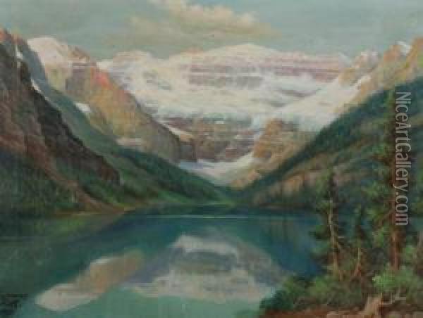 Yosemite Oil Painting - Andreas Roth