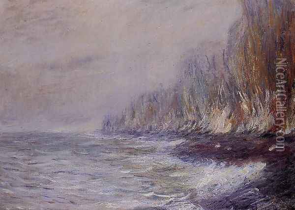 The Effect Of Fog Near Dieppe Oil Painting - Claude Oscar Monet