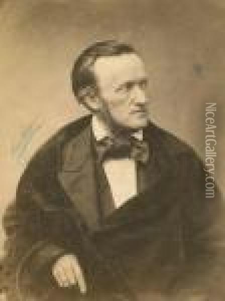 Richard Wagner Oil Painting - Pierre Petit