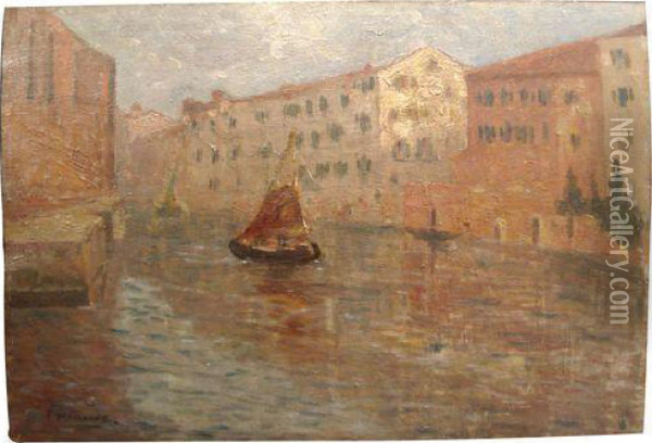 Venise Oil Painting - Fernand Maillaud