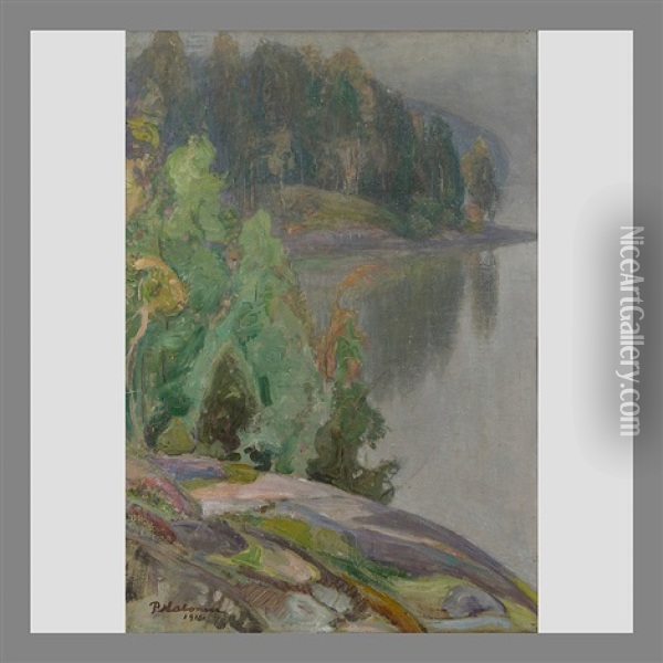 Autumn Day Oil Painting - Pekka Halonen