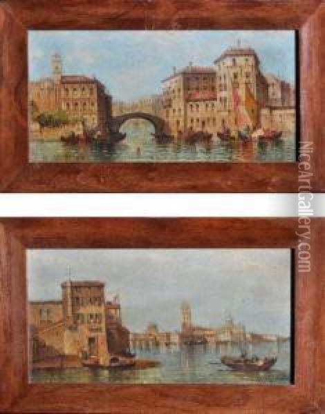 Venetian Scenes Oil Painting - William Meadows