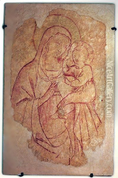 Virgin and Child 2 Oil Painting - Angelico Fra