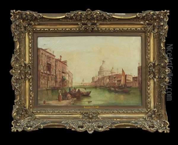 Grand Canal, Venice Oil Painting - Alfred Pollentine