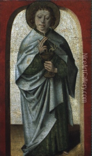 Saint Jean L'evangeliste Oil Painting - Marx Reichlich