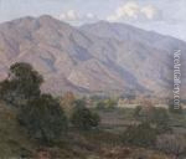 Hills Of The Southland Oil Painting - Edgar Alwin Payne