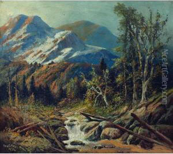 Landscape Oil Painting - Thomas G. Moses
