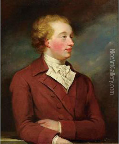 Portrait Of A Gentleman Oil Painting - James Northcote