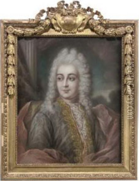 Portrait Of A Gentleman Oil Painting - Jean Francois de Troy
