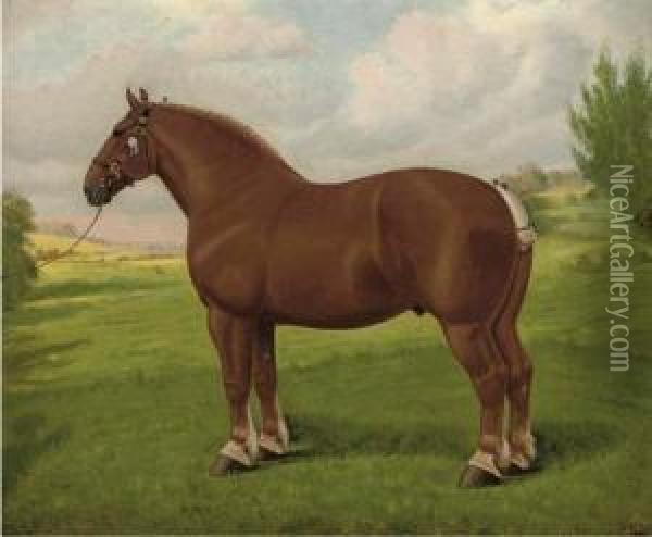 Chessell Vigo Oil Painting - William Albert Clark