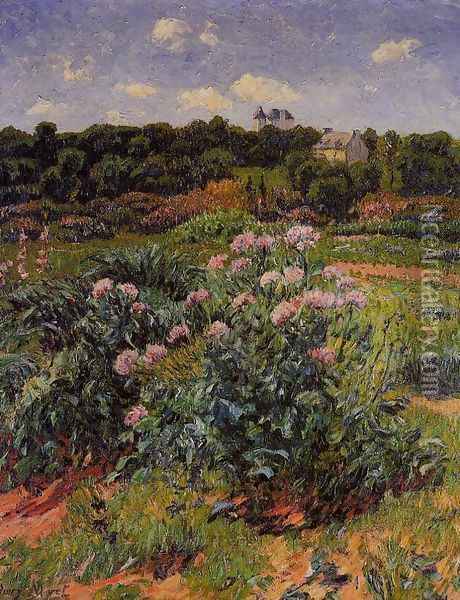 The Garden Oil Painting - Henri Moret
