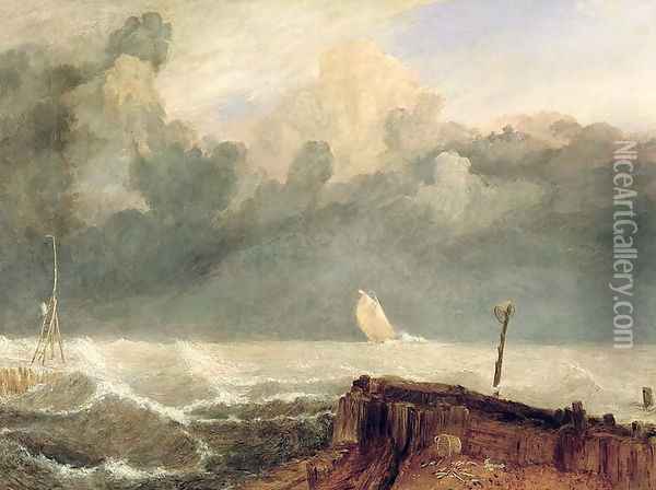 Port Ruysdael Oil Painting - Joseph Mallord William Turner