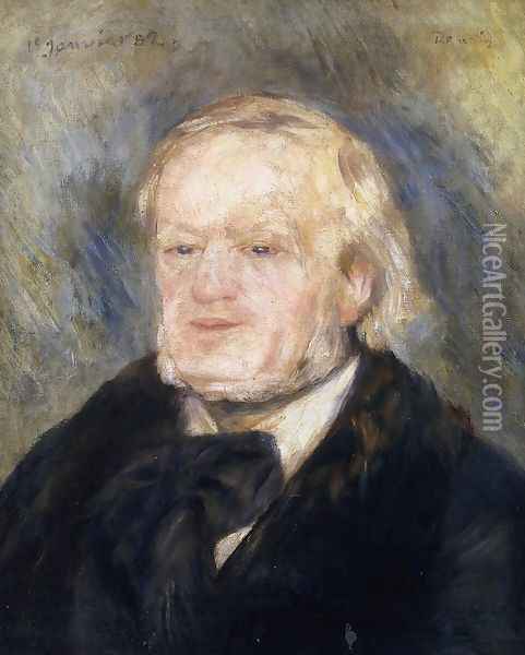 Richard Wagner Oil Painting - Pierre Auguste Renoir